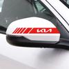 2 ks Nálepka na auto Nákladní auto Vinylový pruh Sportovní Zrcátko zpětné Zrcátko boční Dekal Pro KIA Ceed Optoma Picanto Rio Sorento Soul Sportage wspy00