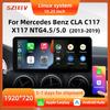 10.25-Inch CarPlay Navigation & Reversing Camera Screen for Mercedes CLA Class C117/X117