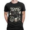 T-shirt Homme My Chemical Romance Coton Vintage Col Rond Manches Courtes Idée Cadeau Hauts