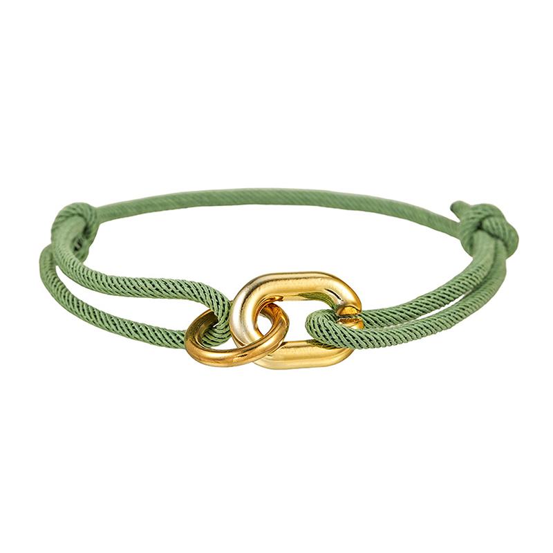 Bohemian Color Braided Rope Bracelet Retro Simple Ccb Clasp Men Bracelet Fashion Party Jewelry Accessories