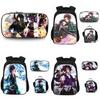 Large Capacity Demon Slayer Kimetsu No Yaiba Backpack With Durable Material And Stylish Design