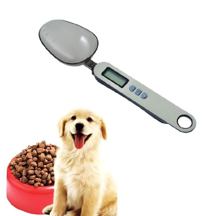 Accurate Digital Pet Feeding Scoops With LCD Display For Home And Veterinary Use Pet Feeding Tool