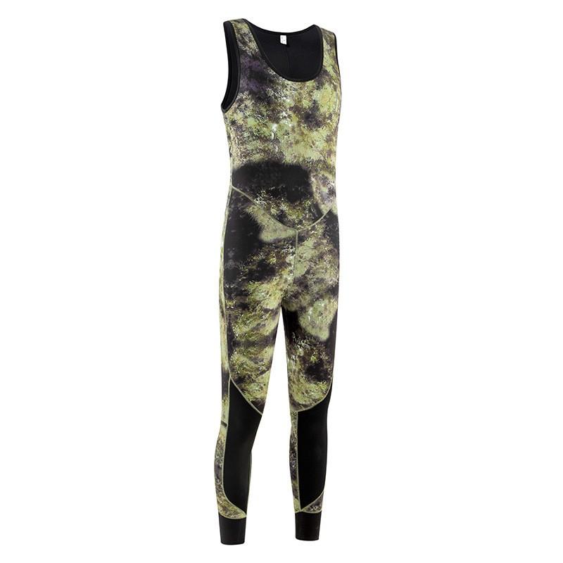 Mens Full-Body Wetsuit Deep Diving Snorkeling Fishing 3mm 5mm Neoprene Thermal Protection Camo Pattern