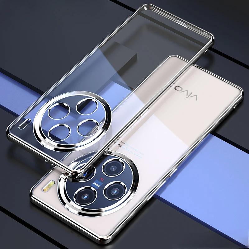 For Vivo X200 Pro Electroplating Phone Case For Vivo X 200 X200Pro Mini Lens All-inclusive Silicone Soft Shell Back Cover Cases