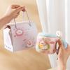 Creative Cartoon Ceramic Cup With Lid Home Office Couple Water Cup Gift Box High Value Gift Style
