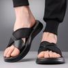 Fashion Summer New Designer Slippers for Men Solid Color Fashion Casual Anti-slip Wear-resistant Beach Shoes Male Outwear Flip Flop Man