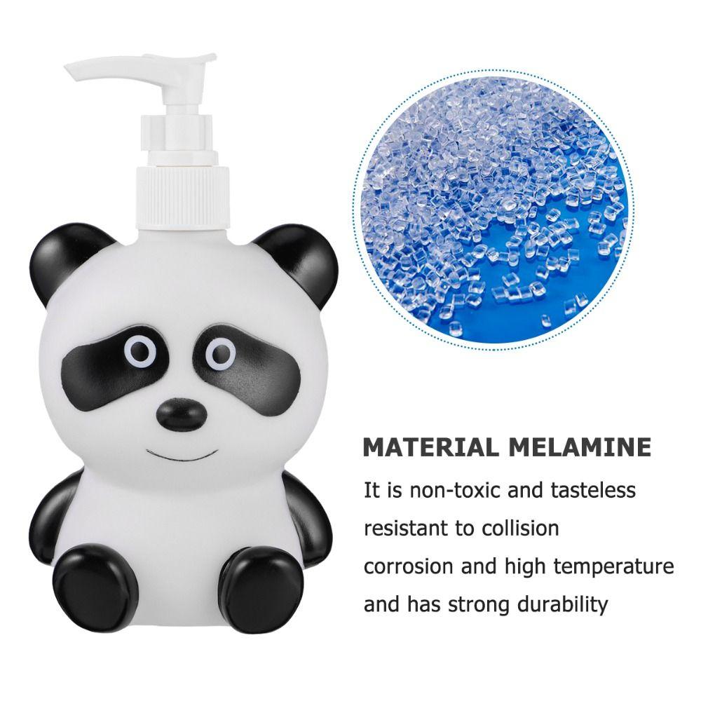 Sub-Bottling Cartoon Empty Pump Bottle 300ML Shower Gel Bottle Shampoo Lotion Containers  Travel