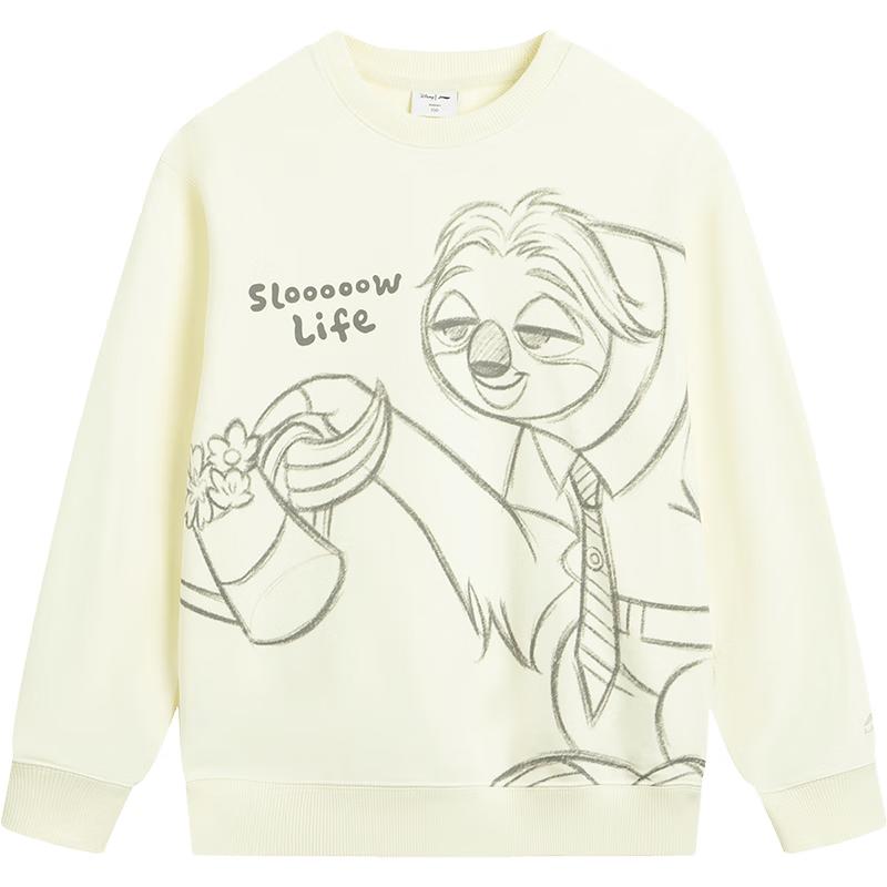 Li-Ning Disney Zootopia Collaboration Kids Unisex Hoodie 150