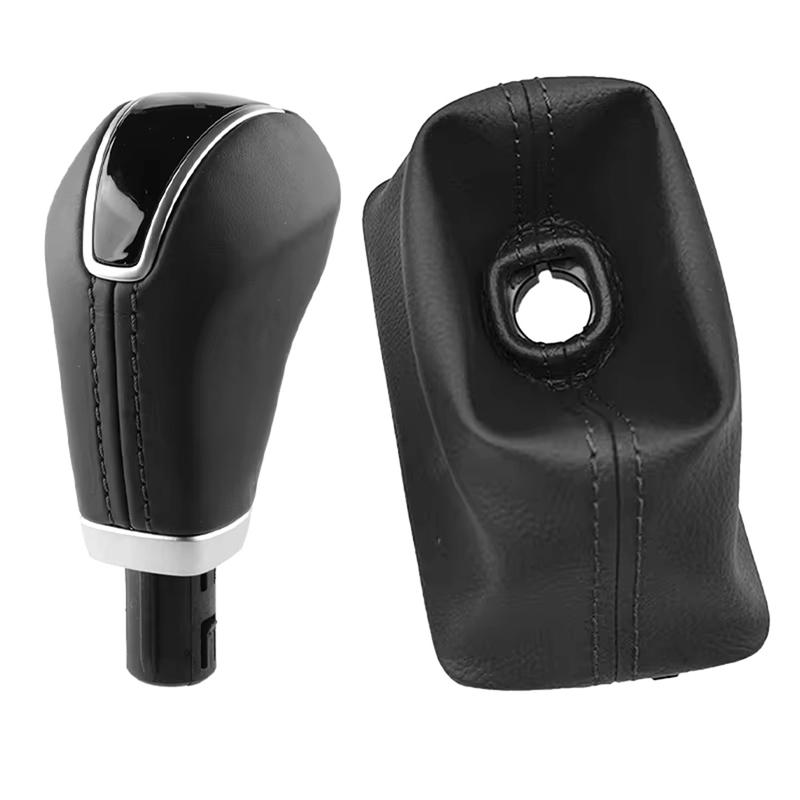 Gearbox Shift Knob with Boot Cover 46720-2W200 467202W200RYN For Hyundai Santa Fe 2013-2019 Transmission Gear Shift Lever Ball