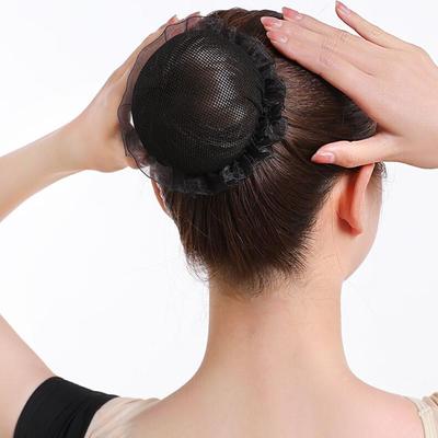 Elastic Hairbands Girls Drawstring Snoods Ballet Bun Hair Nets Hair Holder Ponytail Holder
