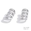 Yhpup Stainless Steel Adjustable Ear Bone Clip Earrings Arrivals Platinum Plated Popular Charming Chic Accessories Wholesale