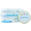Swimba Süße, flauschige Babybadewanne, Macaron-Badewanne, Originalprodukt, 60 Tage, 0 Monate bis 24 Monate, Grün, Premium [Japanische Garantie] SW150GN-P