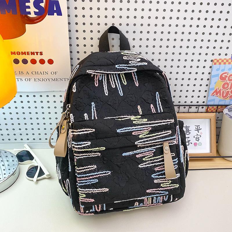 Backpack Girls Travel Cute Girl Simple Middle School College Student Printing Lightweight Trendy Fashion Backpack