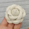 Korean Fabric Camellia Flower Brooch Pins Pearl Tassel Corsage Fashion Jewelry Brooches for Women Shirt Collar Accessories Gift
