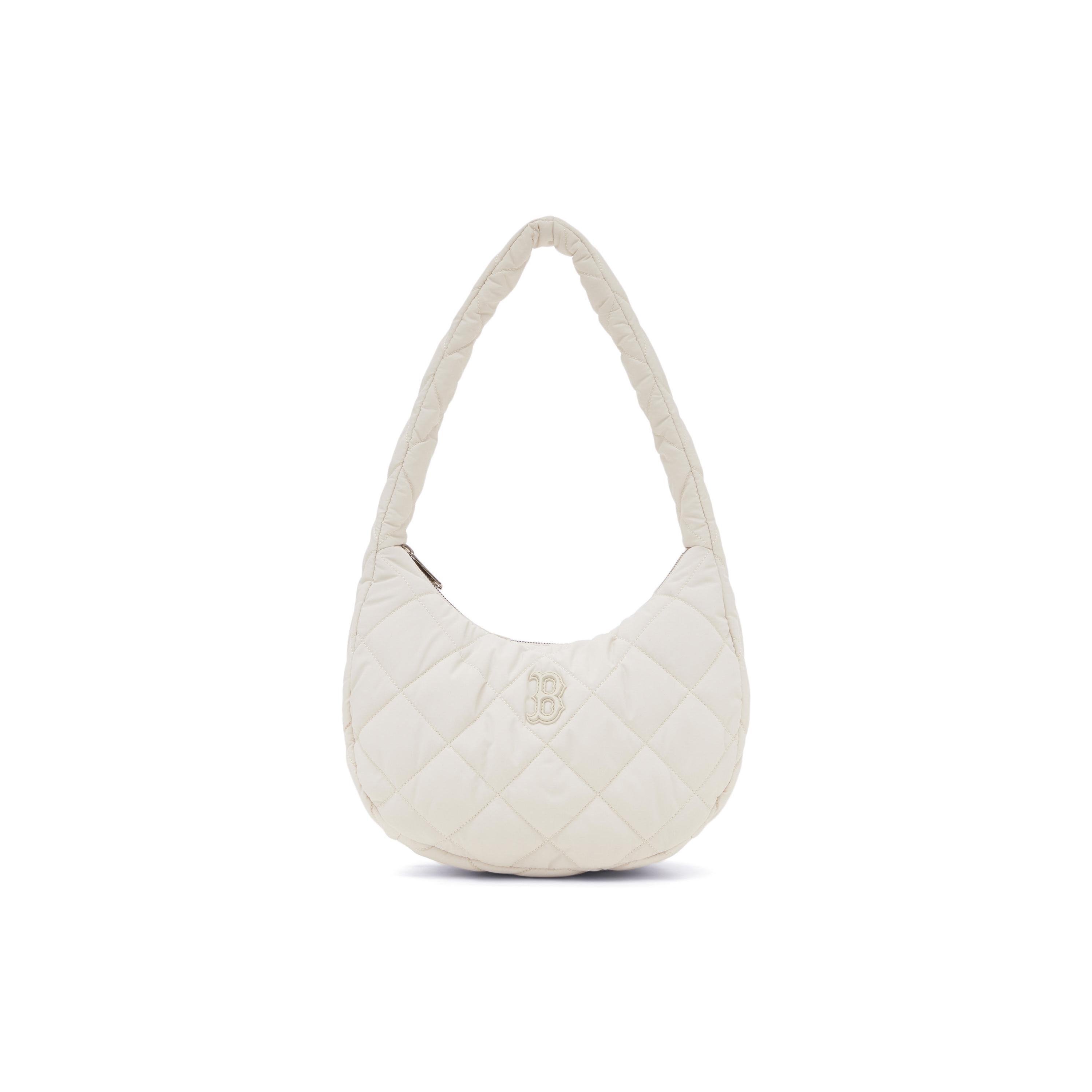 

Новая командная полиэстеровая сумка-облако MLB Boston Red Sox, сумка для мамы, сумка через плечо, сумка-хобо, дамская сумочка, женская, белая 3ABQM0936-43CRP 29.0*10.9*22.9CM