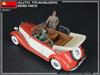 MiniArt Scale Automobile Civilian Travel Plastic Model MA38017 1/35 Set, 1930s-1940s, 4-Piece Set, Kit,
