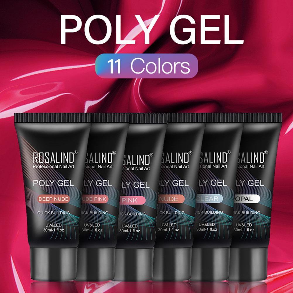 Easy To Beauty Gel Tip Quick UV Poly Extension Dry Builder Nail Art Decoration