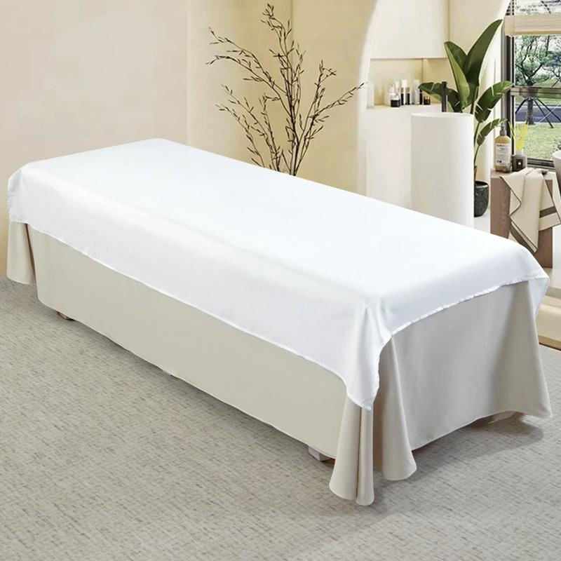 

80x200см Простыня для косметологической кушетки Дышащая для салона красоты Для спа-клубов Чехол для массажной кушетки Приятные к коже простыни Однотонные 80*200cm белый