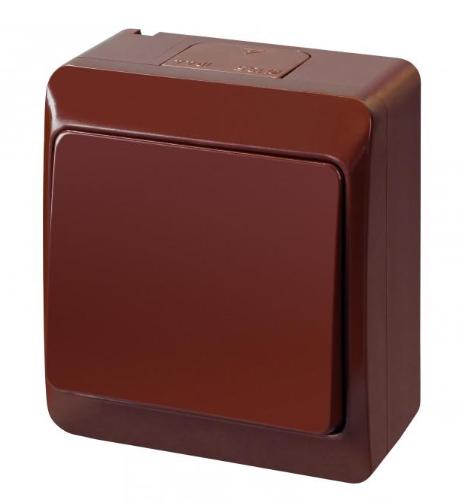 Hermes Łącznik Schodowy Hermetyczny Ip44 Brązowy Łnt 0331-06