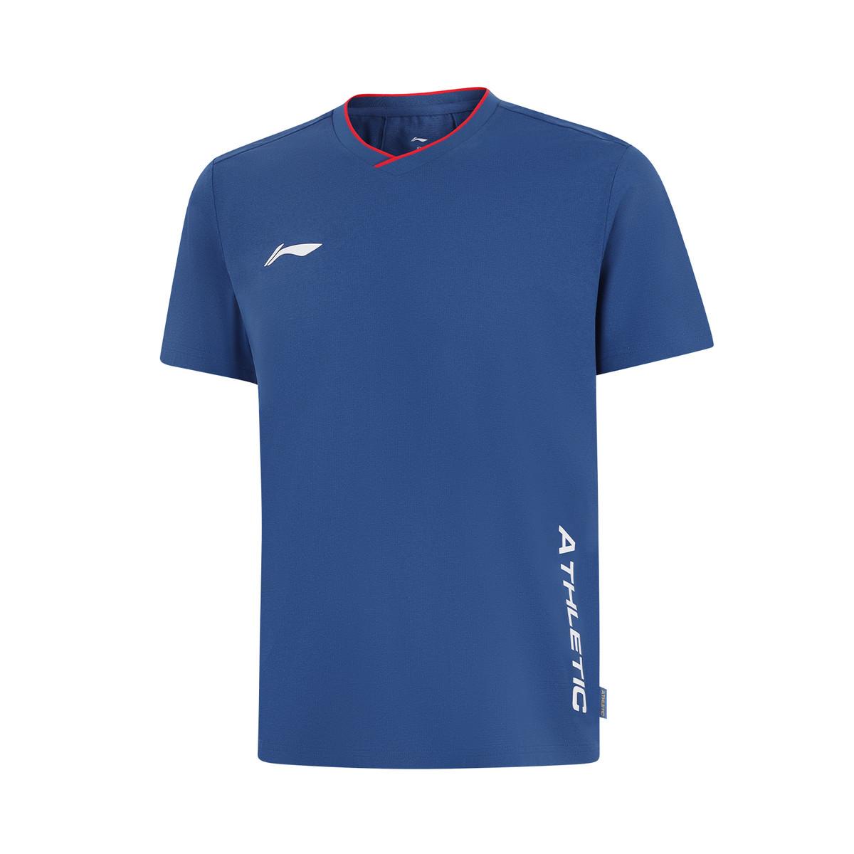 Li-Ning Skin-Friendly Breathable Quick-Dry Comfortable Sports T-Shirt Unisex Tops ATSW755-4 S