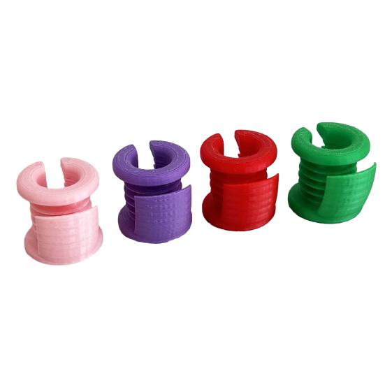 Finger Crochet Guide 3D Printed Yarn Guide Finger Holder Plastic Thread Guide Crochet Helper for Crocheters