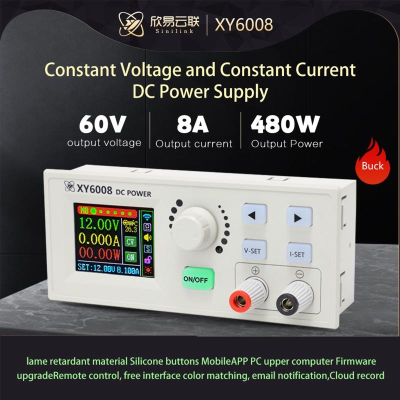 Constant Voltage/Current Maintenance Device APP Control 60V 8A 480W Step-down Module for Android/iOS Device