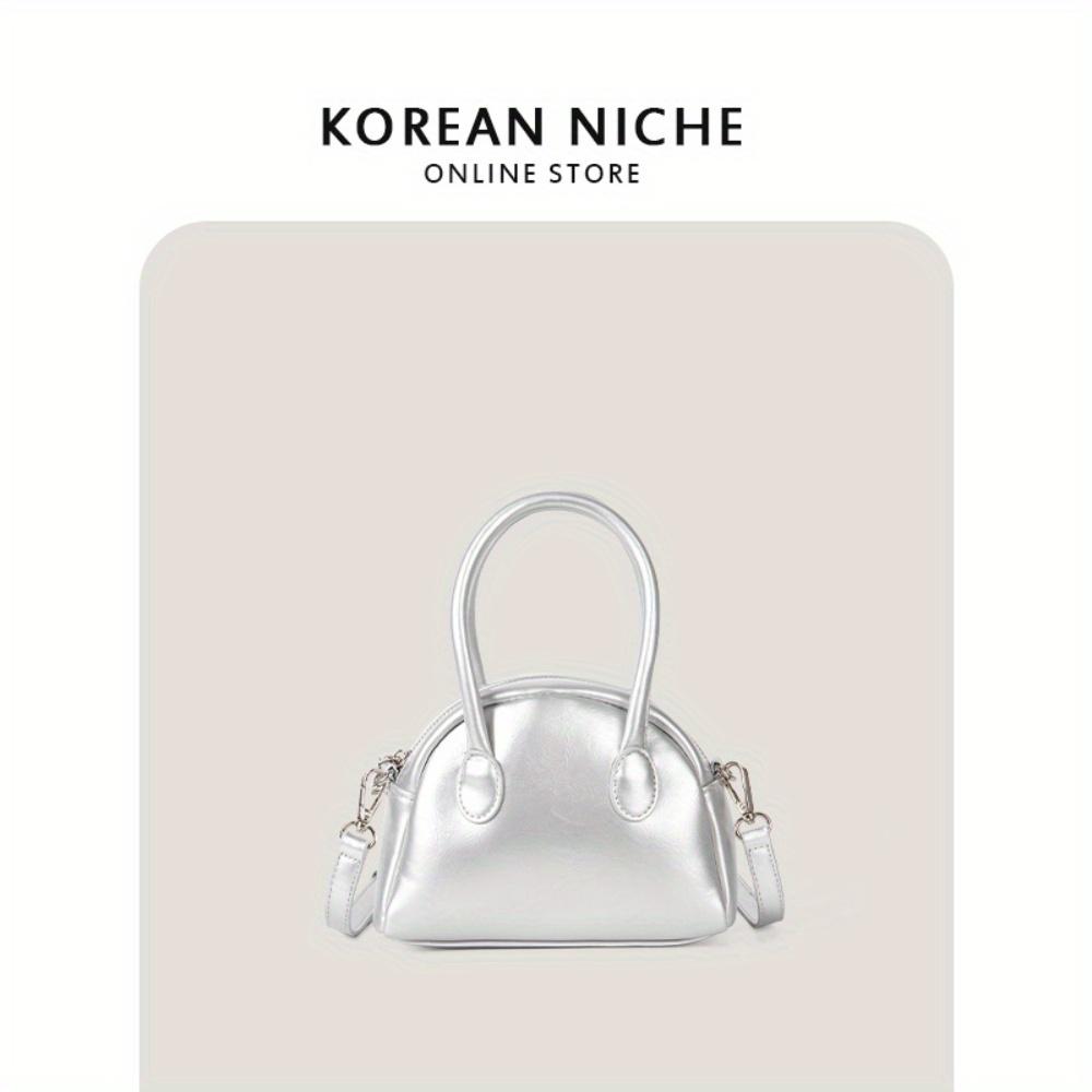 1 Pc Niche Design, Gentle and Cute, Crossbody Bag, Simple and Versatile, Shaped Tote, Shoulder Bag, Boston Bag