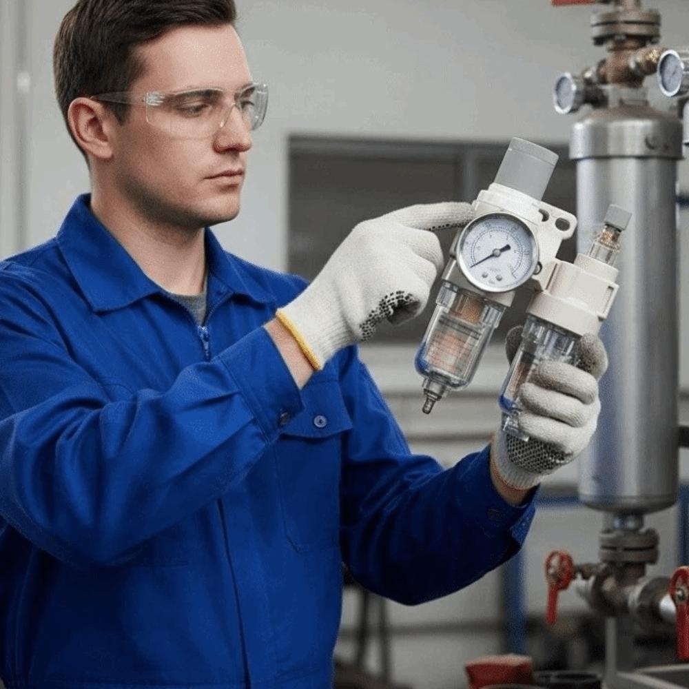 Regulator Oil Water Two-piece Air Filter Air Treatment Unit  Air Source Processor