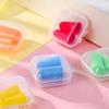 Individually Packaged Disposable Soundproof Sponge Earplugs for Sleep