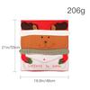 Christmas Chairs Back Covers Set Envelope Bag Design Santa-Claus Snowman Seat Slipcovers For Home