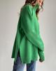 013 Women's Hot-Selling Loose Knit High-Neck Sweater for Autumn/Winter, European and American Style