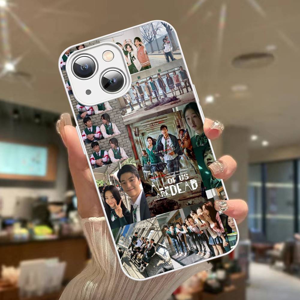 Horror TV All Of Us Are Dead Tempered Glass For Iphone 14 13 12 11 Pro Mini XS MAX 14Plus X XS XR Fundas