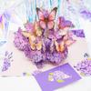 3D Hot Pop Up Happy Birthday Cards Invitation Cake Greeting Card Business Kids Gift Tourist Postcard For Friend Dad Mom Present