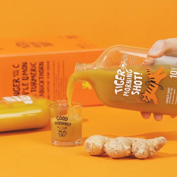 Miracle Morning_Tiger Morning Ginger Shot Rhythm Set (3 Bottles)