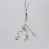 Elegant Beaded Mobile Phone Lanyard Handmade Beaded Keyring Accessory for Women