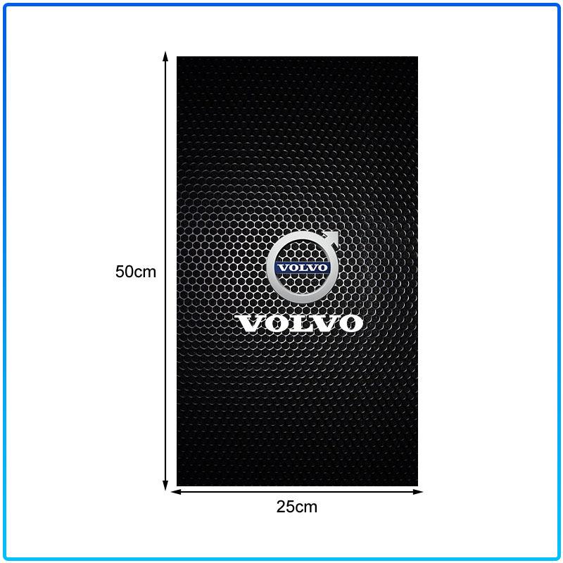 For Volvo S80 XC90 S40 V60 XC60 S60 C70 V50 XC70 V70 2Pcs Car Center Pillar Badge Anti-scratch Protector Films 3D Stickers Decorative