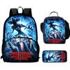 Monster Story Schoolbag High Definition Multi-Function Oxford Lightweight Backpack