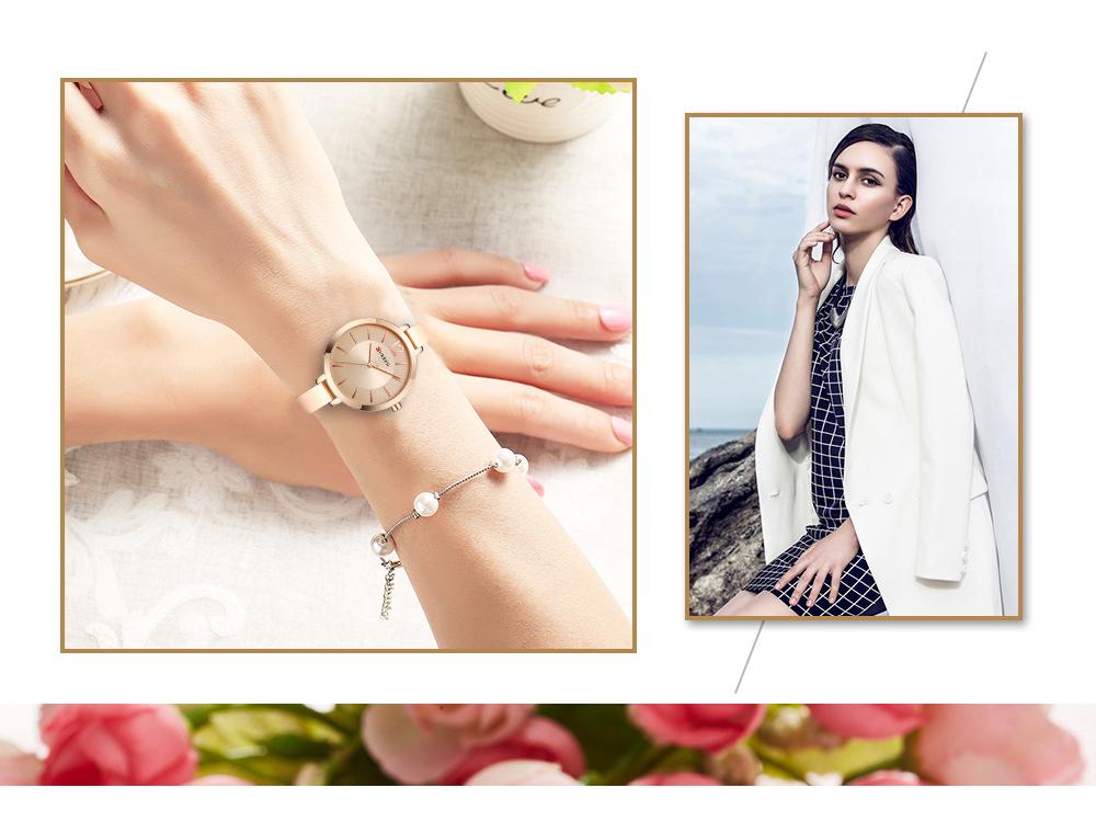 CURREN 9012 Women's Waterproof Fashion Wristwatch