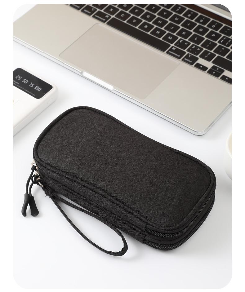 Portable Digital Accessories Bag: Multifunctional Storage for Cables, Power Banks & Earphones