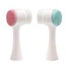 Silicone Double-Sided Facial Cleansing & Massage Brush