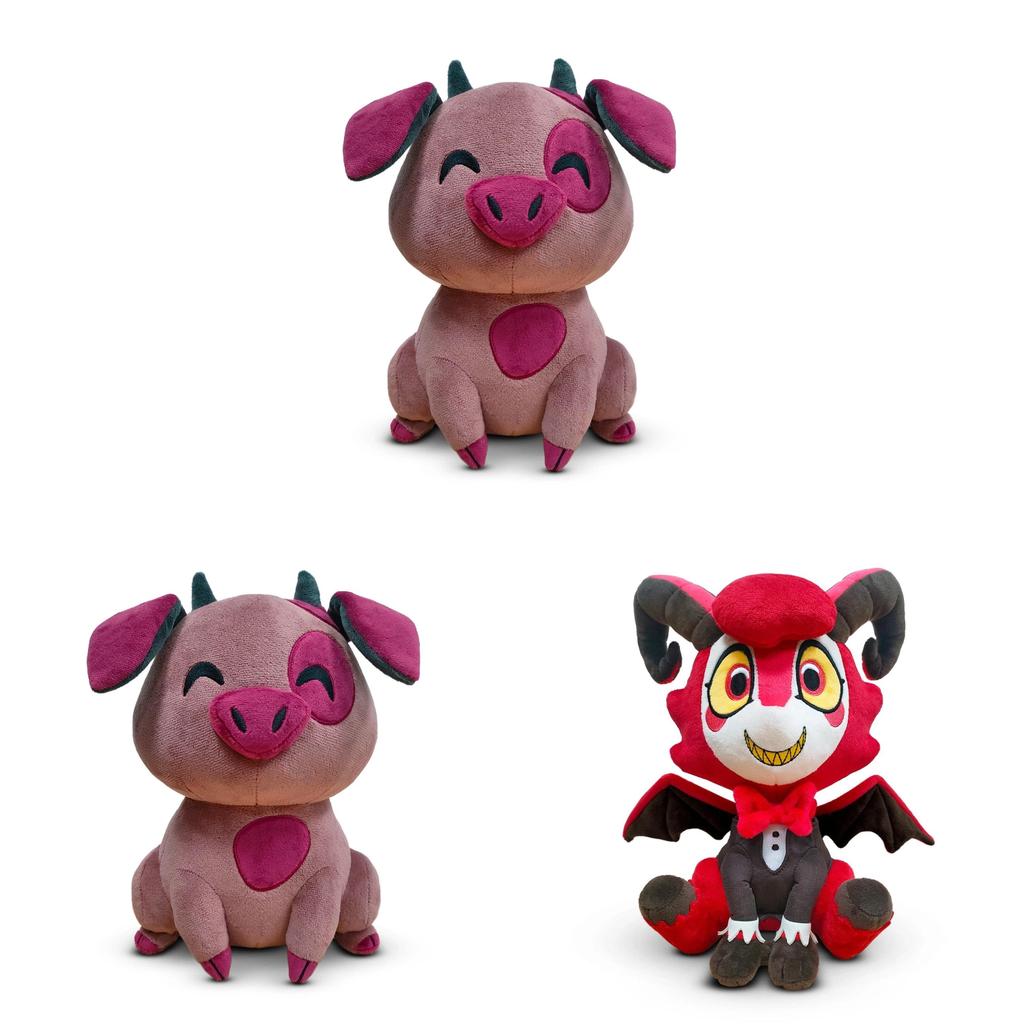 Hazbin Hotel Fat Niggets Plush Toy With Soft Crystal Material For Kids And Collectors