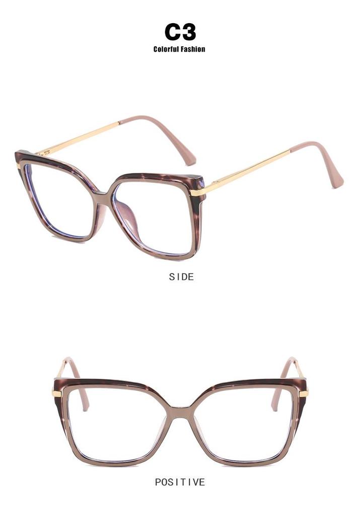 2023 Women’s Anti-Blue Light Matte Glass Frames - Trendy, Photo-Ready Style