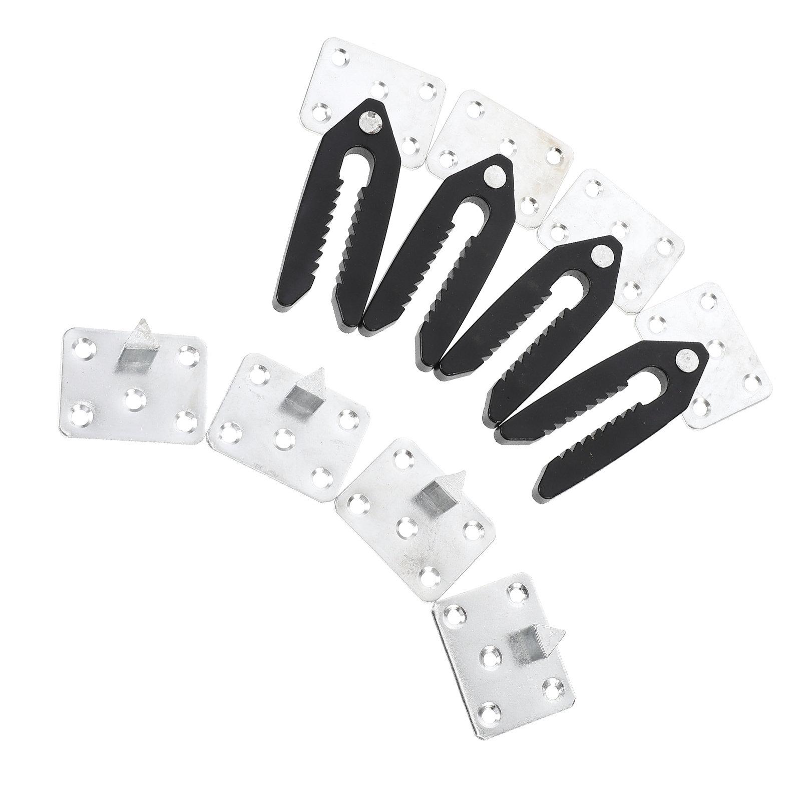 

4Pcs Sofa Accessories Sectional Couch Connector Adjust Sofa Joint Snap Practical Furniture Clamp Furniture Joint Snap 16X5.5X2CM