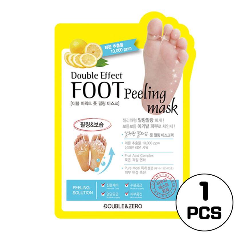 [KOREA AUTHENTIC] [DOUBLE&ZERO] Double Effect Foot Feeling Mask 1P 3P 5P