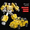 Children's Deformation Car Toy Diamond Alloy Hercules Genuine All-in-one Robot Figure Boy Can Be Deformed