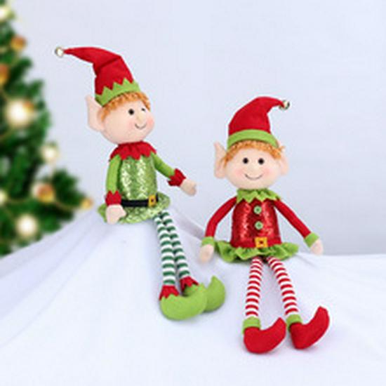 Flannel Gingerbread Man Refrigerator Handle Decoration - Christmas Gift