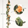 Artificial Simulation Green Plants: Eucalyptus Leaves, Orange Peonies, Vines, Home Dining Tables, Wedding Vines