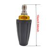 Rotating Turbo Nozzle Tip 1pcs 1/4" QC 3000psi Max 3.0GPM for Brick Concrete Vinyl Surfaces