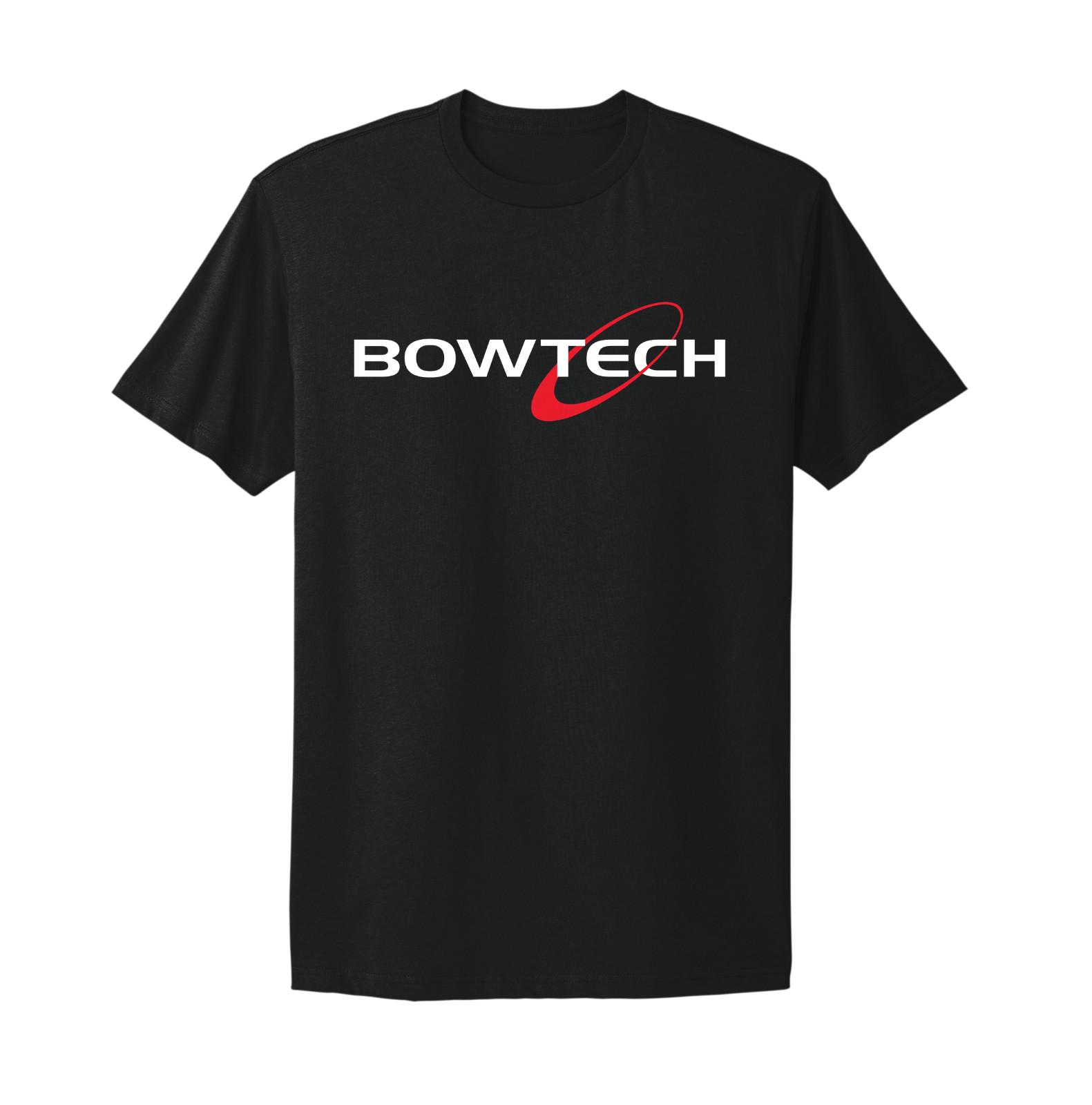 Bowtech Archery Hunting Bows Logo Hunter Black T-shirt M
