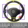 Car Auto Steering-Wheel Cover For Renault Koleos 2008-2016 Renault Samsung QM5 2007-2014 Funda Volante 2009 2010 2011 2012 2013